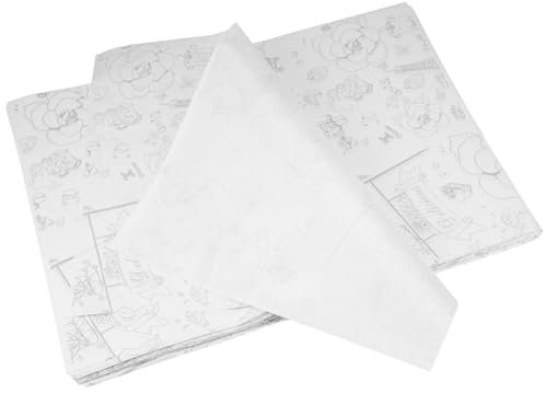 100 Fogli Carta Oleata per Alimenti,36×26 cm Carta Oleata Decorativi Ölbeständig,Carta da Imballaggio Alimentare,Carta per Alimenti,Carta Alimenti al Forno per Alimenti,Sandwich,Formaggio,Hamburger