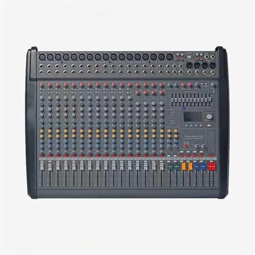 DJ Controller, 16 kanaler 99 DSP-ljudmixer DJ-kontroller Reverbinspelningsmixning med Bluetooth 5.0 Professionell DJ-kontroller for prestanda(CMS1000-3)