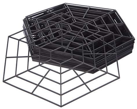 Katai – Lot de 40 anneaux de protection de bassin – Réhron flottant pour étangs de jardin – Plastique résistant aux UV avec 120 clips et 4 attaches pour plantes grenouille