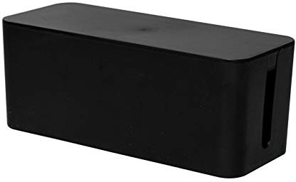 Bahderaus Box Cord Organizer Box Power Strip Surge Protector Cover TV Cord Box Office