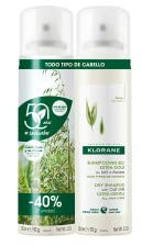 A La Leche De Avena Champú Seco Extrasuave Lote 2 Pz