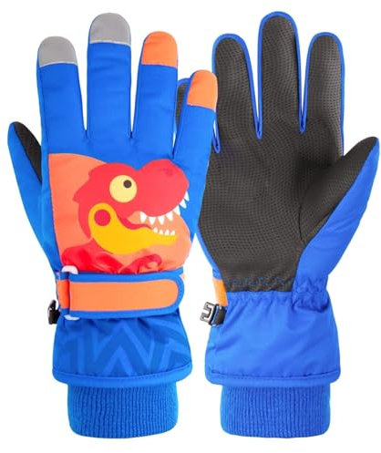 2-15 Jahre Kinder Skihandschuhe Snowboard Handschuhe Schneehandschuhe wasserdichte Fahrradhandschuhe Kinder Skihandschuhe Wasserdicht wasserdichte Warme Handschuhe