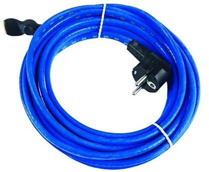 Heizkabel für Wasserleitungen mit Ein/Aus-Thermostat l.8m