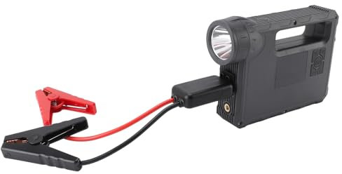 Tragbarer Autobatterie-Starter, 5-in-1, 16000 MAh, Power Pack mit Aufblasbarer Pumpe für Benzin-4,0-l- und -3,0-l-Autos, Notfall-Pannenhilfe