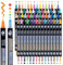 Rotuladores Pintura Acrilica de 60 Colores,Lápices acrílicos,Rotuladores para vidrio, Madera, Lienzo, Cerámica, Navidad, manualidades, Pascua, Manualidades