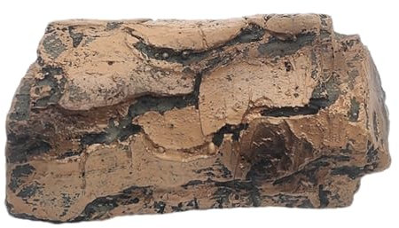 Generico Nascondiglio In Aspetto Pietra, Falso Rock Key Hider, Portachiavi Pietra Finta Resina 10.5x7cm, Scatola Sicurezza Per Giardino/Vaso, 150g, Aspetto Naturale, Regalo Creativo