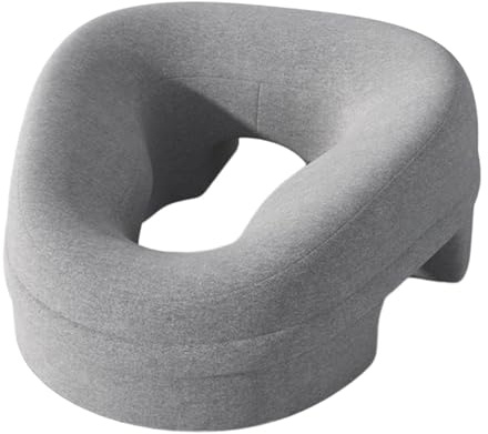 CCXXYGWJ Framsidan nedåt ödkudde, Memory Foam massagekudde för tupplur och avkoppling, munkform för bekväm sömn med ansiktet nedåt