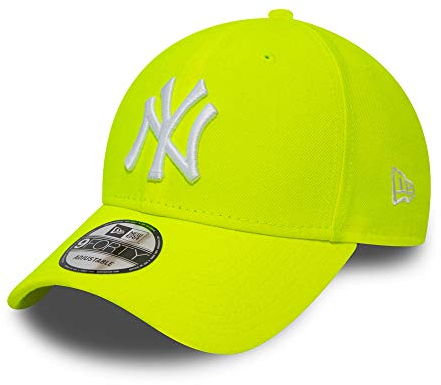 New Era New York Yankees MLB Cap verstellbar 9Forty Basecap Kappe neon gelb - One-Size