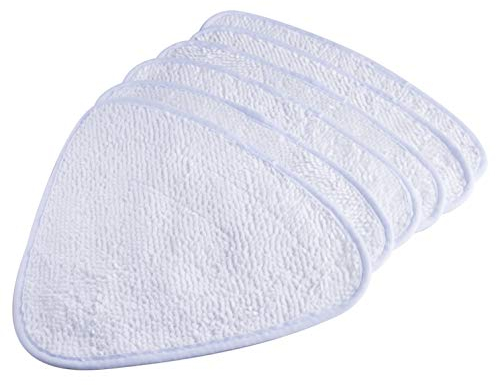 LTWHOME Ersatz Mikrofaser Mop Pads Passend für Vileda 100 Hot Spray und Steam Mop (6 Stück)