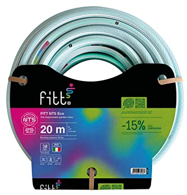 FITT NTS ECO 1/2 (12,5 mm) 20 m - Tubo da giardino per irrigazione, robusto e malleabile, per uso Intensivo. Più leggero e sostenibile