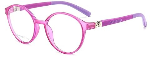 HOUSON Anti Blaulicht Brille Kinder Blaulichtfilter Gläser für Computer,TV, für Mädchen Jungen(Alter 5-10 Jahre) Lila