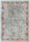 Elle Decoration Keshan Maschad Orientalischer Teppich - Kurzflor Vintage-Look Orientalisch Orient Klassischer Orientteppich für Wohnzimmer Esszimmer Flur oder Schlafzimmer Jade Grün, 160x230cm