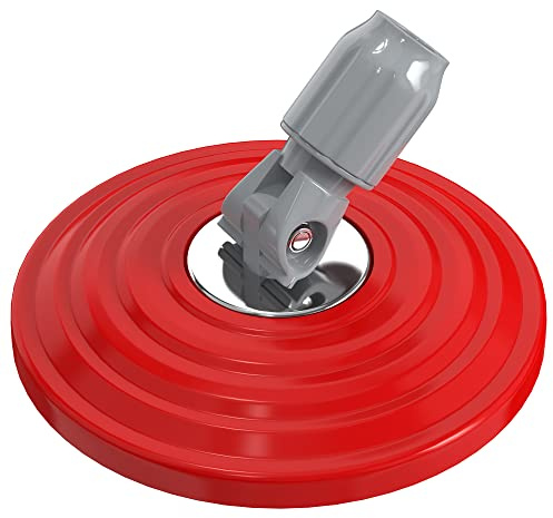 Plastic Mop Base Replacement for RinseWise Spin Mop Bucket,Replacement Mop Parts, Mop Accessories for Household Cleaning, Floor Mop Parts-Red