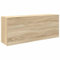 vidaXL Bad-Wandschrank Sonoma-Eiche 100x25x40 cm Holzwerkstoff, Bad-Hängeschrank, Hängeschrank Badezimmer, Wand-Badschrank, Hängeschrank Bad