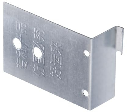 100 staffe di supporto per telaio di porte in legno con fori per viti per pannelli delle porte, pannelli laterali per la maggior parte dei telai delle finestre, piastre di connessione per telai