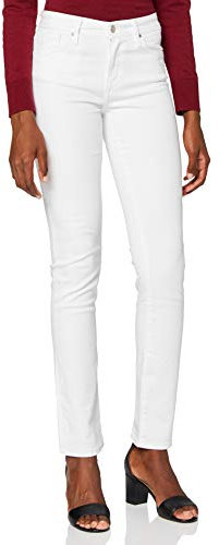 Cross Damen Anya P 489 Jeanshose, Weiß (White 107), 29W / 34L EU