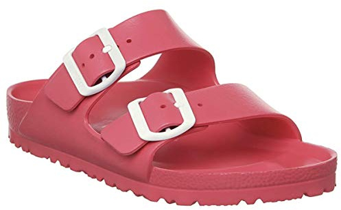 Birkenstock Arizona, Women’s Open Toe Sandals Open Toe Sandals, Rose (Coral Coral), 41 EU, 7.5 UK