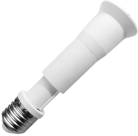 Hoement Fassung Lampenfassungsverlängerung Für Einbauleuchtenkonverter Mit Teleskopdesign Und Einfacher Installation Aus Kunststoff Und Metall