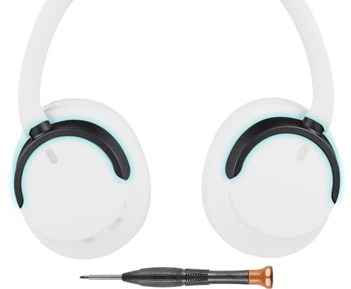 SOULWIT Headband Hinge Swivel Rotation Joint Pivot Replacement Parts for Sony WH-CH720N(WHCH720N) Noise Canceling Wireless Headphone, Plastic Hanger Bracket Attachment Accessories - Black