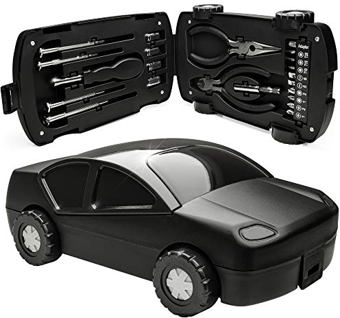 e-Best Werkzeugkasten im Auto-Design, mit drehbaren Rädern