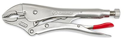 Crescent C10CVN-08 Curved Jaw Locking Plier with Wire Cutter 10/254 mm