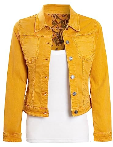 SS7 Femme Veste en Jean réversible