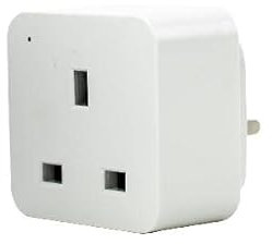 Maxim Smart Plug Adaptor - White - WI-FI - UK 3 Pin - MS1GWIFIPLUG1PKB