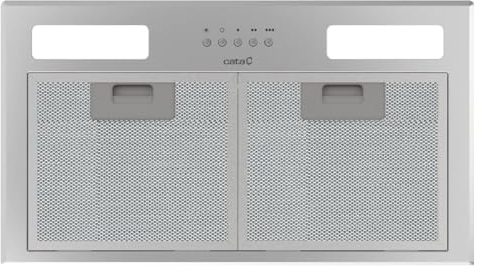 Cata Campana Filtrante GT-Plus 45 Con 3 Niveles De Extracción Control Mecánico Ancho 49,20 Cm Potencia 206 W Color Inox