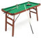 DREAMADE Klappbarer Billardtisch Pooltisch für Kinder & Erwachsene, Tischspiel Tischbillard mit 16 Kugeln & Dreieck & 2 Kreiden & 2 Queue-Sticks 138 x 67 x 79,5 cm