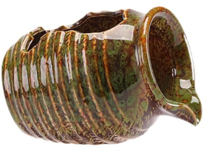 FytStycale Pot d'argile à Eau pour Fontaine Extérieure et Utilisation de Bureau, Vert