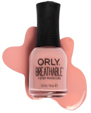 ORLY Dusty Pink Nail Polish | Breathable Nail Varnish | Infused with Argan Oil, Pro-Vitamin B5 & Vitamin C | No Base or Top Coat Needed | Easy to Apply & Vegan (Don’t Juno)