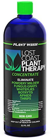 Lost Coast - Terapia para Plantas, miticida Natural, fungicida, insecticida, Mata en los ácaros del araña de Contacto, Leche en Polvo y más