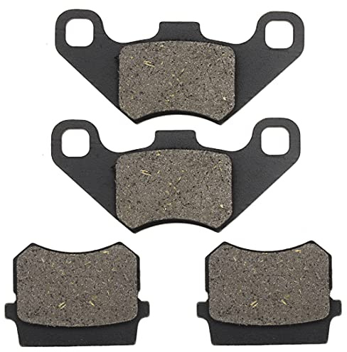 FVRITO Rear Disc Brake Pads for 125cc 110cc 90cc 70cc 50cc Tao Tao Coolster SSR Baja Coleman Vitacci Peace Roket RPS Kandi SunL Sportsman Chinese ATV Quad 4-Wheeler Go Kart Dune Buggy Motorcycle Parts