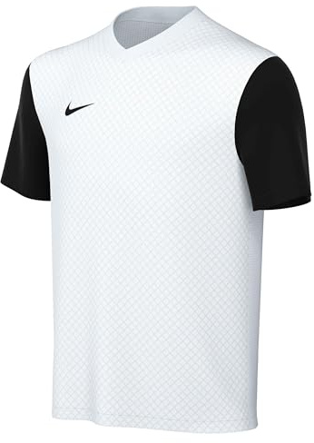 Nike Mixte Enfant NK DF Tiempo Prem II JSY Jersey, White/Black/Black, 12-13 EU