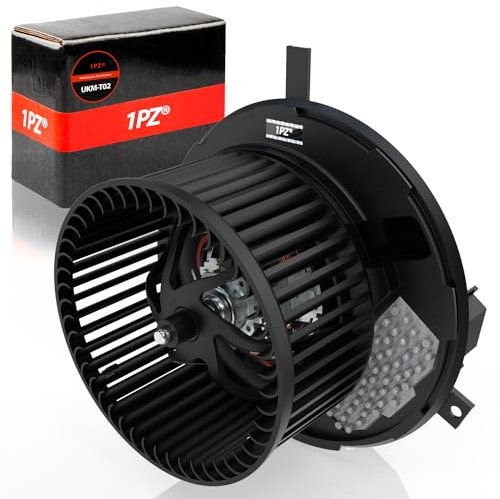 1PZ UKM-T02 Car Heater Blower Motor Fan Replacement for Audi A3 TT Q3 / SEAT Altea ToledoII/SKODA OctaviaII SupebII Yeti 1K2820015A 1K2820015C