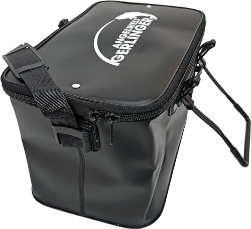 Gerlinger wasserdichte Tasche, Angeltasche, Bootstasche, Spintasche, Ködertasche, Angeln, Outdoor, Camping, Schultergurt, 44x26x25cm