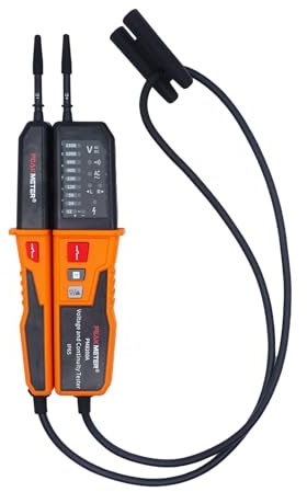 Testeur de tension, testeur de continuité, plage automatique 12V~1500V, IP65, peut mesurer la tension AC/DC, la séquence de phase, la continuité, le RCD, détection sans batterie PM8200A