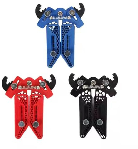 FUNTRESS Bow Stand Foldable Archery Compound Bow Stand Archery Compound Bow Rack Holder for Compound Bow (Black)