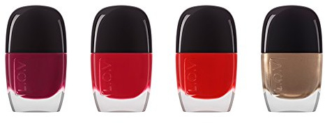 LOV Matt appeal Satin Nail Lacquer Nagellack Farbe Glitzer und optimale Deckkraft Nr. 130 Golden Moment (Gold), 11 ml, 0.37 fl.oz.