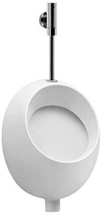 VBChome Urinal Keramik Zulauf Oben Weiß Modern Hochwertig Pinkelbecken senkrecht Pissoir Pico