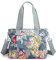 FORRICA Handtaschen Damen Shopper Umhängetasche Modemuster Groß Schultertasche Frauen Wasserdicht Handtaschen mit Mehreren Taschen Blume F
