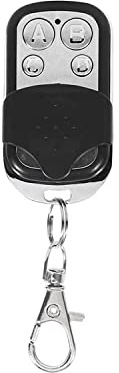 Leyf 1 pièce Télécommande de Porte de Garage 433 MHz, Télécommande Universelle Portail, 4 canaux, Compatible avec Code de fréquence 433 MHz Émetteur Manuel Réglage Facile, ouvre-Porte de Garage