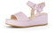 Gabor Damen Riemchensandalen, Frauen Sandalen,dicke sohle,breite sohle,sommerschuhe,freizeitschuhe,offene schuhe,flieder,40.5 EU / 7 UK