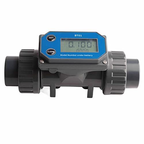 Tyenaza Digital Display Meter, LCD Display High Accuracy Sensitive Response Water Sensor Meter, Control and Measure Low for Farmland Irrigation Water Plant Fish Pond