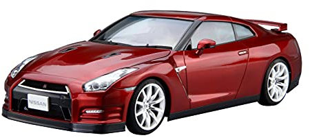 Aoshima Bunka Kyozai 1/24 The model Car Series No.3 Nissan R35 GT-R Pure Edition 2014 Model Car