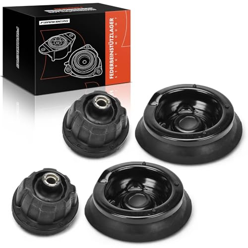 Frankberg 2x Cojinete de domo Cojinete de soporte de amortiguador Delantero Compatible con Clase C W203 CL203 S203 Clase CLC CL203 CLK C209 A209 Replace# 2033200273,802251