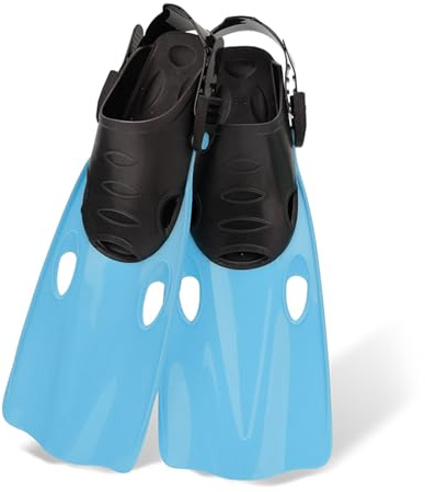 Aletas de buceo ajustables para esnórquel, aletas de actividad acuática, suministros de natación ajustables
