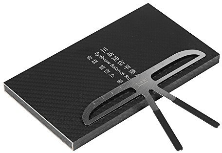 3 Règles de Sourcil Réutilisables pour Tatouage Permanent, Gabarits de Stencils à Positionnement Précis pour Maquillage Artistique