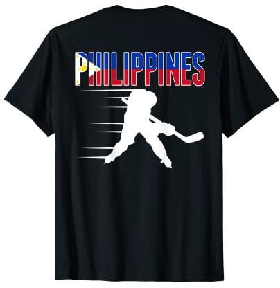 Philippines Ice Hockey Lovers Jersey Philippine Hockey Fans T-Shirt