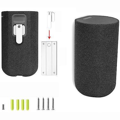 Aokicase Kompatibel mit Sony/SA-RS5 Lautsprecher Halter Wandhalterung Sony/SA-RS5 Lautsprecher Ständer Halterung Zubehör,Lautsprecher Zubehör Rack,Halterung für Heim-Lautsprecher-Systeme(Weiß) 2 PCS